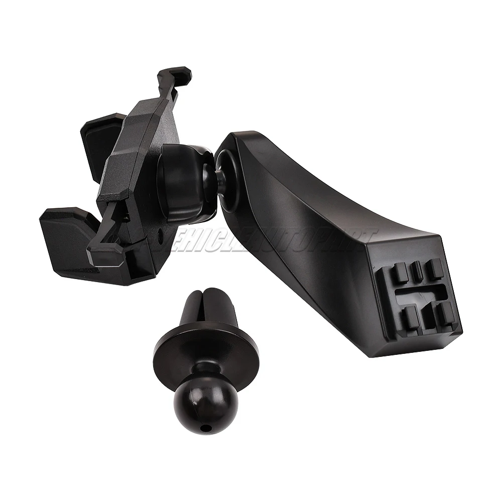 Neu für Jogger Sandero Logan MK3 1 Stück Schwarzer Armaturenbrett-Handyhalter Smartphone-Halterung Auto-Zubehör – Detail 4