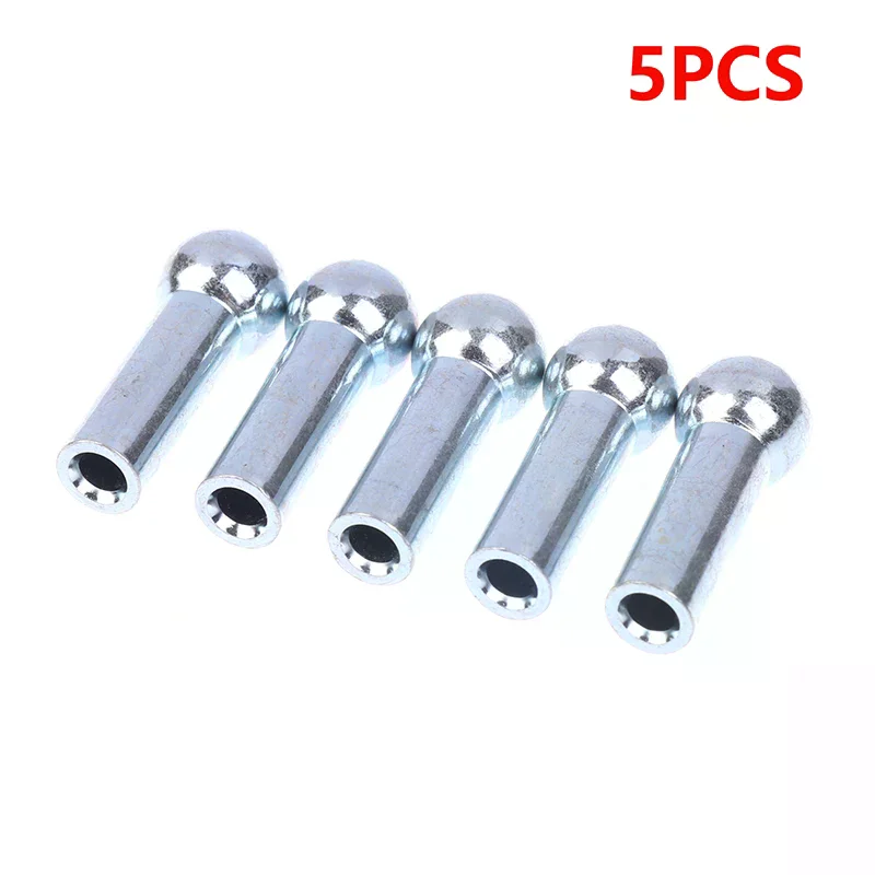 5pcs For Diameter 5mm 6mm Cables Fitness Equipment Gym Pulley Machine Stopper Cable Ball Terminals Wire Port Joint Parts