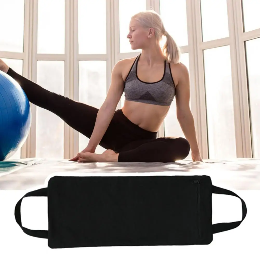 Yoga Sports Sand Bag with Double Handle Weights Adjustable No Filling Heavy Duty Athletic Trainer Bag Fitness Workout Sandbag