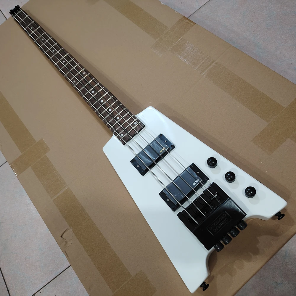 White Headless BASS in stock, need more pictures Contact seller, in stock, fast shipping, fast shipping