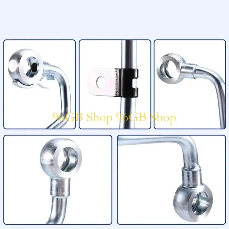 96GB Oil System Line Pipe 15772-31030 Metal Service Part for Engine Repair Work, Routine Maintenance Use, Single Piece Package