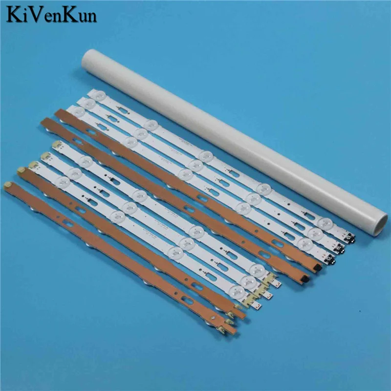 TV LED Array Bars V5DU-400DCA(B)-R1 Backlight Strip S_5U75_40_FL_L04/R05_REV1.2 LM41_00117C(B) LM41-00120S(R) Lanes Bands  Plank