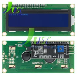 20 sztuk/partia moduł LCD niebieski zielony ekran IIC/I2C 1602 dla arduino 1602 LCD UNO r3 mega2560 LCD1602 + IC2