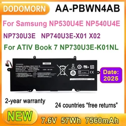 NEW AA-PBWN4AB BA43-00360A Laptop Battery For Samsung NP530U4E NP540U4E NP730U3E-K01NL K01PL S04DE X03DE NP740U3E-A01FR Series