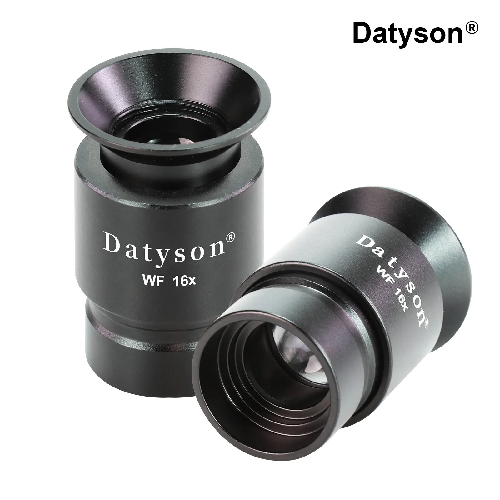Datyson Professional 16X Microscope Eyepiece All-Metal Wide Field Lens with M17 Thread Comfort Eye Guard