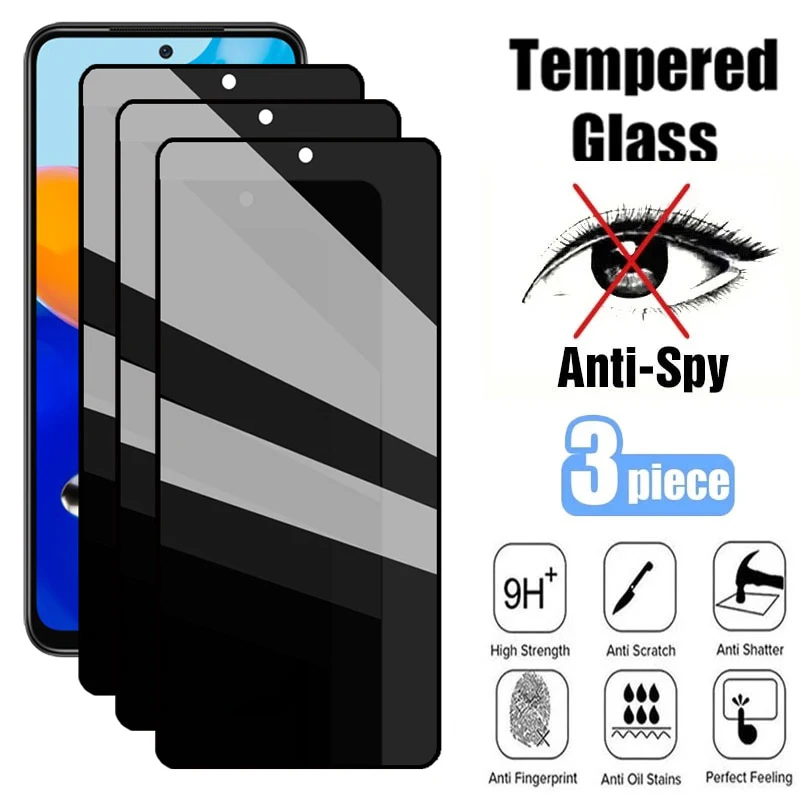 

Privacy Glass For Xiaomi Mi 13 12 11 Lite 5G NE 11T 12T Pro 10T Anti-Spy Screen Protector For Redmi Note 12 11 Pro 10 10s 11s 9s