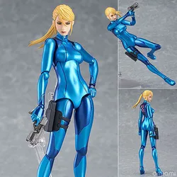 Original Max Factory figma #306 METROID Other M Zero armor Samus Aran figure PVC Action Figure Toy Model 14cm