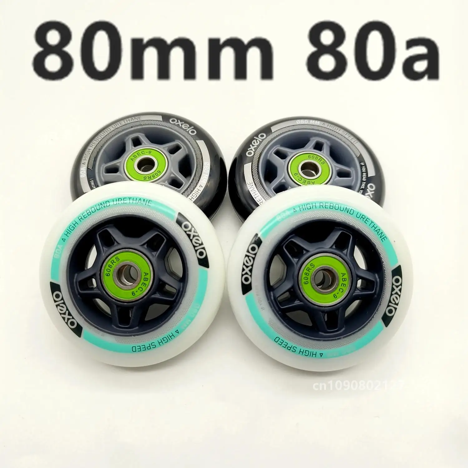 Roller wheel skate wheel 80mm 8 pcs / lot  80A 84A inline fsk wheel