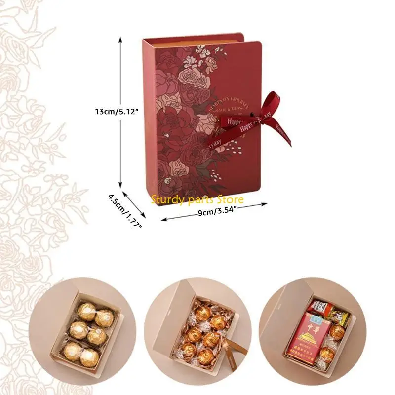 97QC для творческой книги форма подарочной коробки свадебные блюда шоколадные конфеты подарки