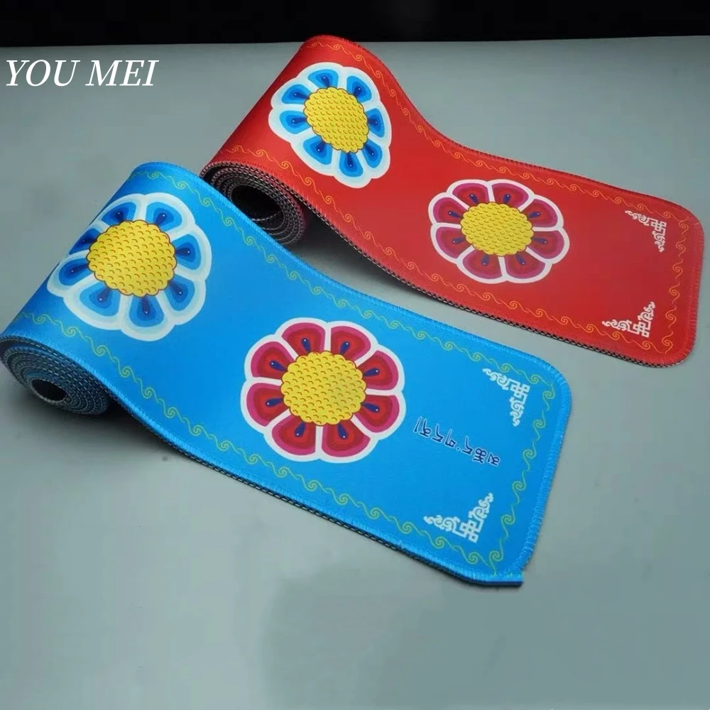 

Nepal Home Ritual Mat Slip Vajra and Hand Drum Pad Tibetan-Style Eight Auspicious Symbols Holy Water Bowl Buddhist Item Mat