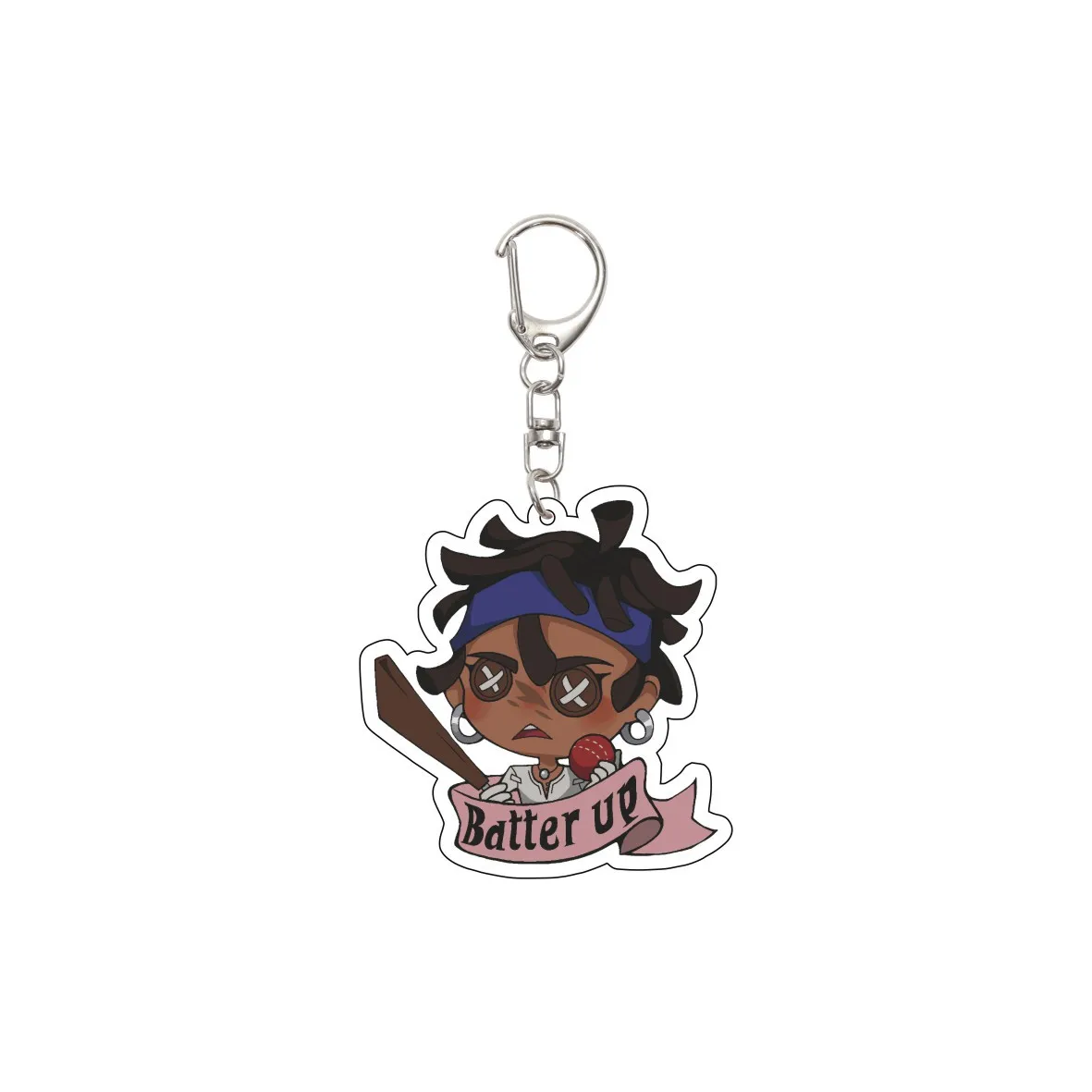 55MM Anime Identity V Keychain Norton Campbell Aesop Carl Freddy Riley Eli Clark Mike Morton Key Chain Christmas Gifts view 2