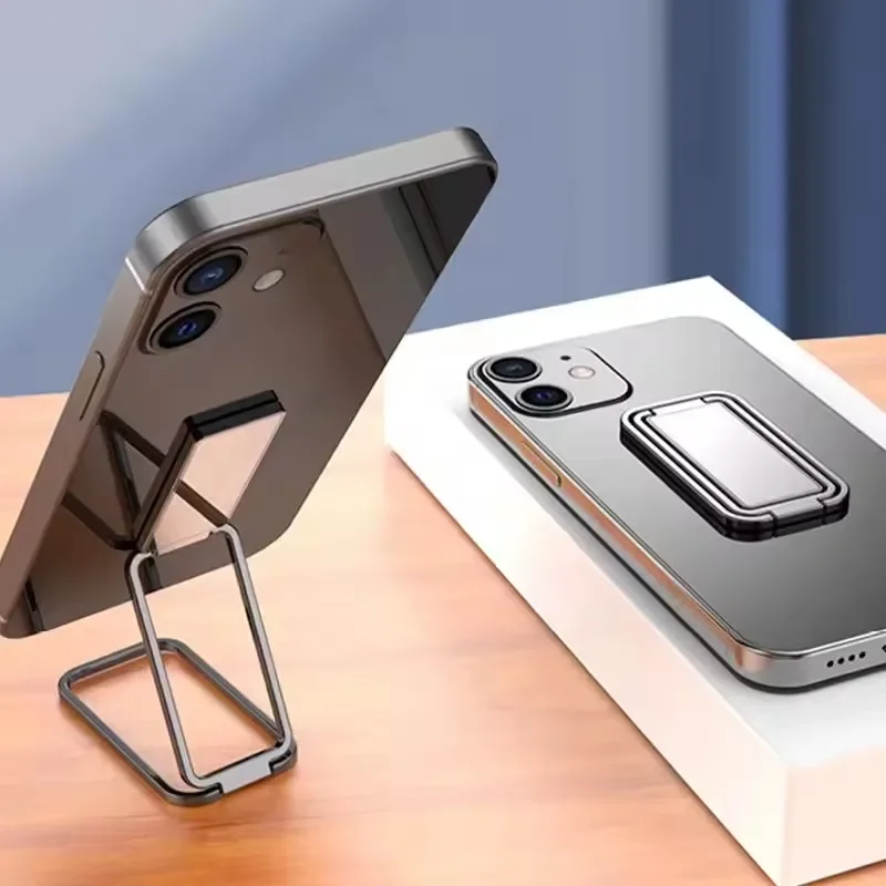 Telefonringhalter für iPhone Pro Xiaomi Fingerständer 360-Grad-Drehung Metall Handy-Ringgriff Faltbarer Handy-Ständer