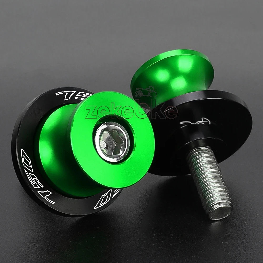For Kawasaki Z750 Z 750 Z750R/S/L 2007 2008 2009 2010 2011 2012 Motorcycle Accessories Swingarm Spools Rear Stand Screws Sliders