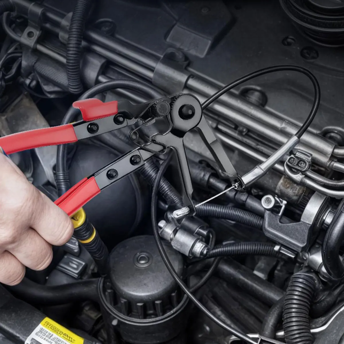 Alicates de abrazadera de manguera, herramientas de desmontaje de automóviles para taller automotriz, accesorios de herramientas, Kit mecánico automático, desmontaje de garaje