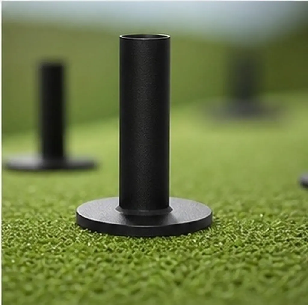 4 Pcs Rubber Golf Tee Driving Range Tees Launch Mat Practice Ball Accessories Hitting