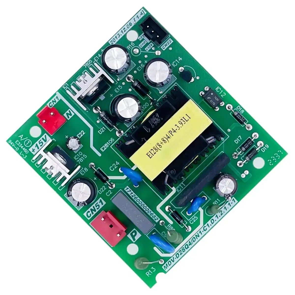 (MEOF) New for Midea Central Air Conditioner Control Board MDV-D28Q4/DN1-C1.D.1.2.1.1-1 PCB 17126000000682 Condioning Parts