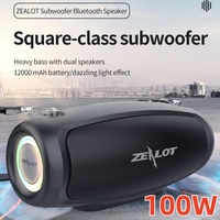 100W Portable Subwoofer Output Power with Excellent Bass Performace Hifi Tronsmart Anker Caixa De Som Bluetooth Speaker Soundbar