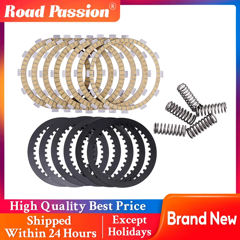 Road Passion Motorcycle Clutch Friction & Steel Plates Plate Disc Kit For Indian Chief Chieftain Roadmaster Springfield Vintage