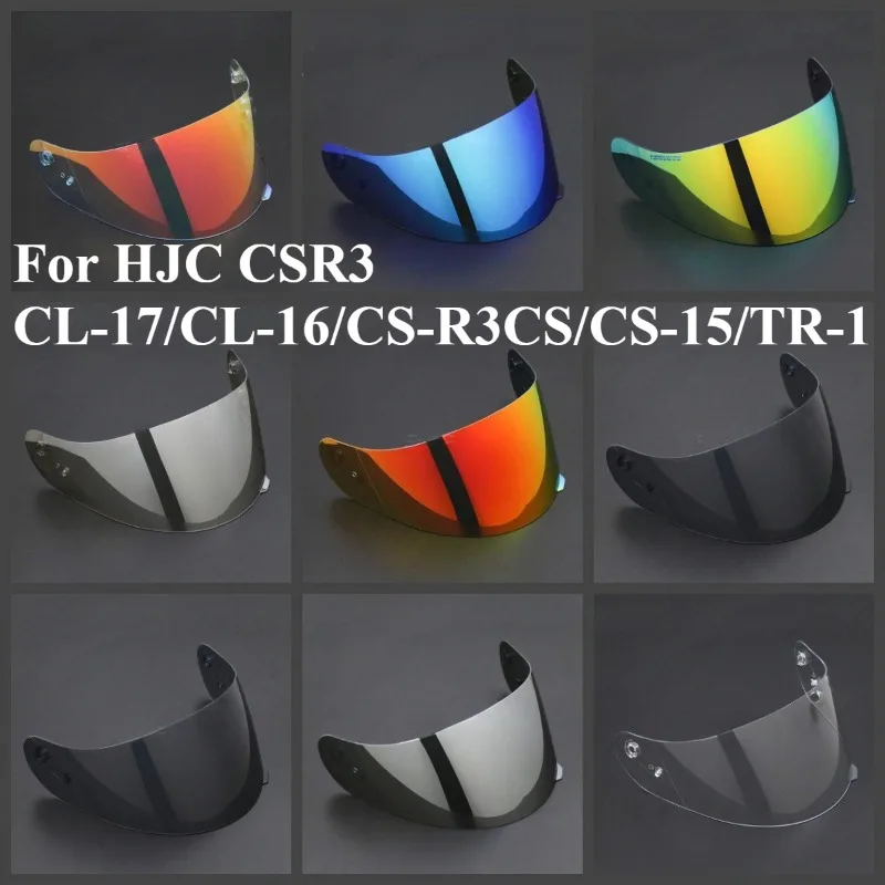 Visor for HJC CSR3 CL-17/CL-16/CS-R3CS/CS-15/TR-1 Helmet Lens Anti Fog High Impact Protection UV Cut Durable High Strength