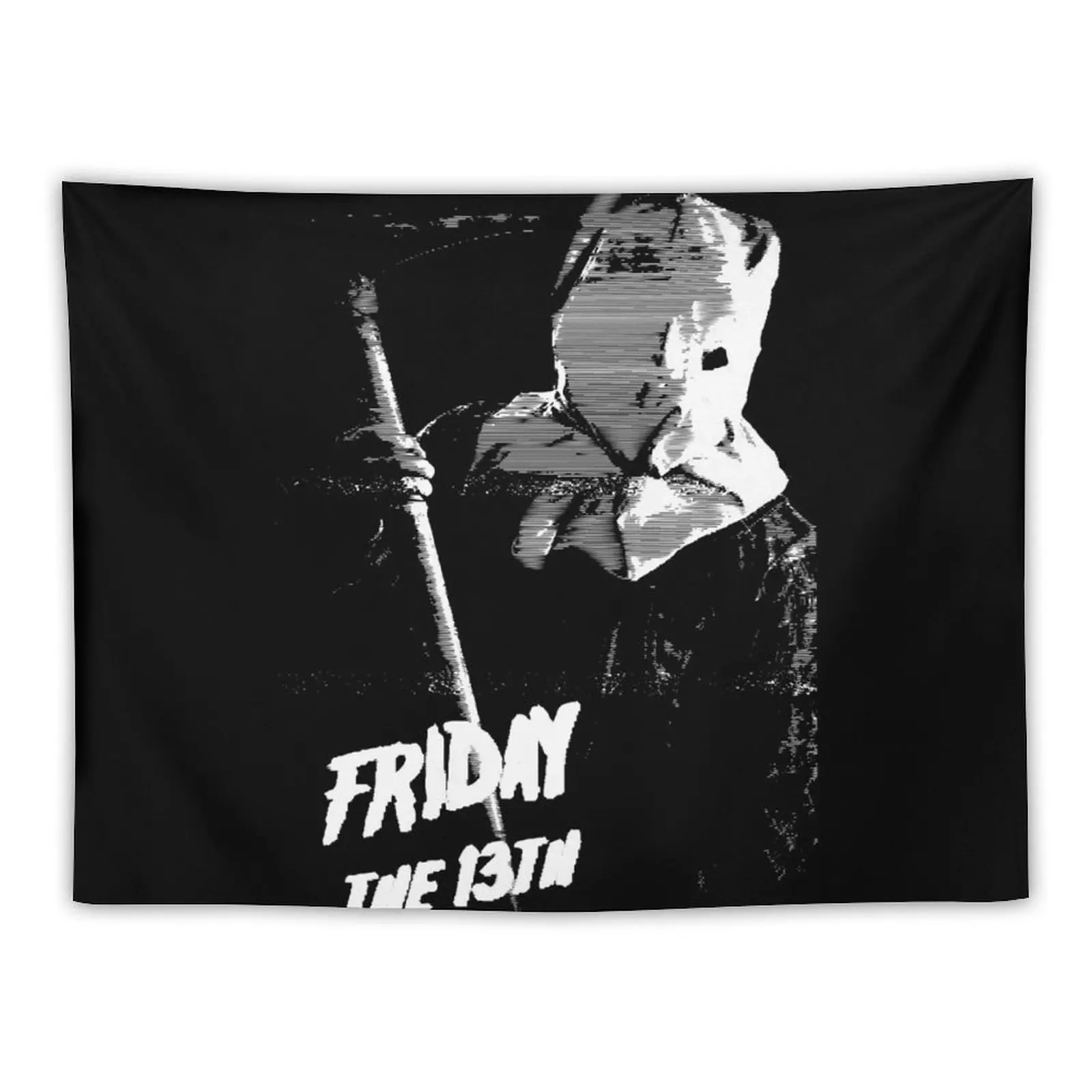 

New friday 13th part II (grunge) Tapestry Room Aesthetic Wall Coverings