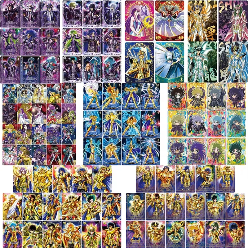 

KAYOU оригинальная карта Saint Seiya Athena Pope Poseidon карты MR UR QR, полный набор, одна карта, детская игрушка, игра, аниме, редкая коллекционная карта