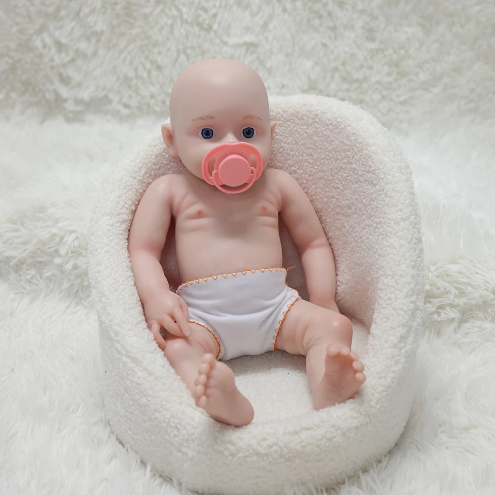COSDOLL 45 cm 2,55 kg full body siliconen reborn poppen ogen geopend Bebe reborn realistische babypop speelgoed met kleding verjaardagscadeautjes