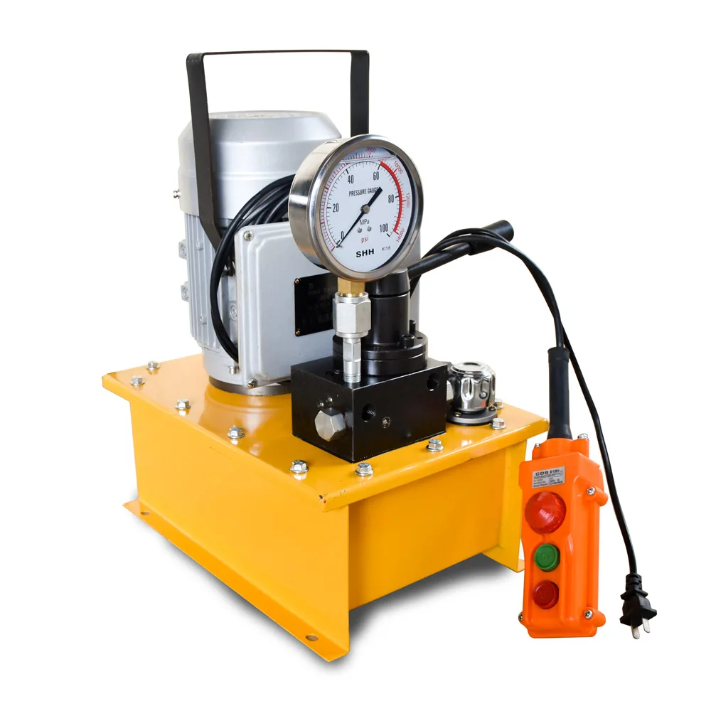 Hot sale oil pump 220V 700 bar hydraulic power unit electric   380V 500bar high pressure s for cylinders