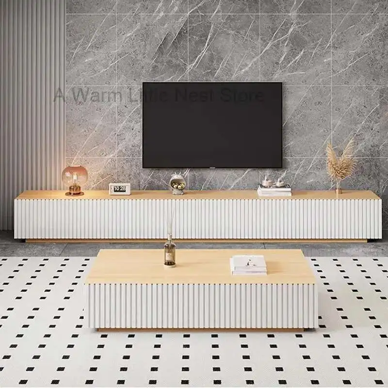 

Nordic Shelf Tv Table Designer Speaker Center Drawers Filing Movies Wood Tv Stands Entertainment Archivadores Salon Furniture