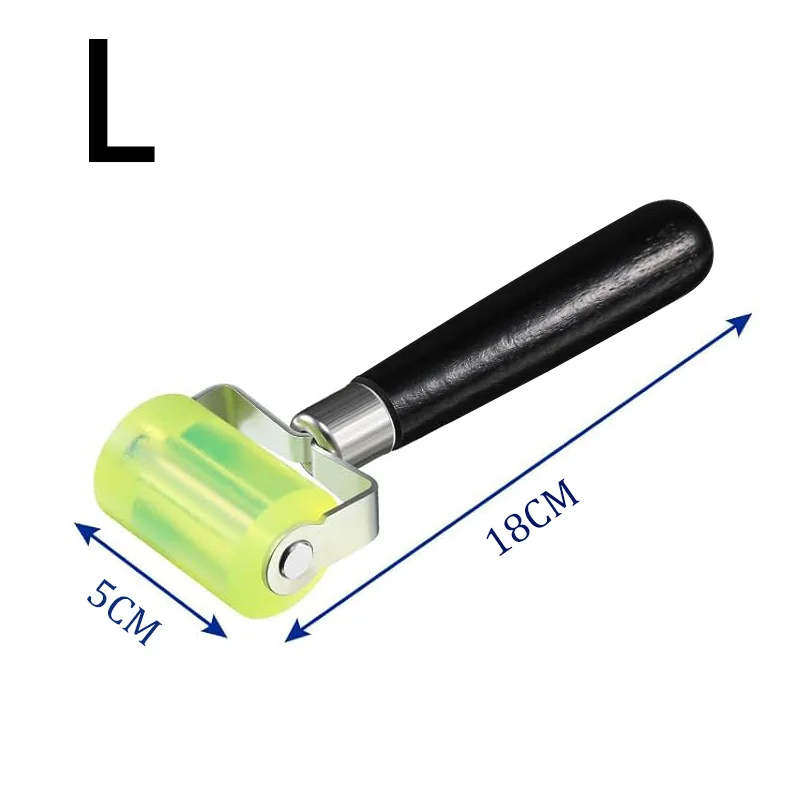 1PC 30mm/50mm Yellow Heat Resistant Pressure Rollers, PVC Tarpaulin Welding & Edge Tape Installation Tools