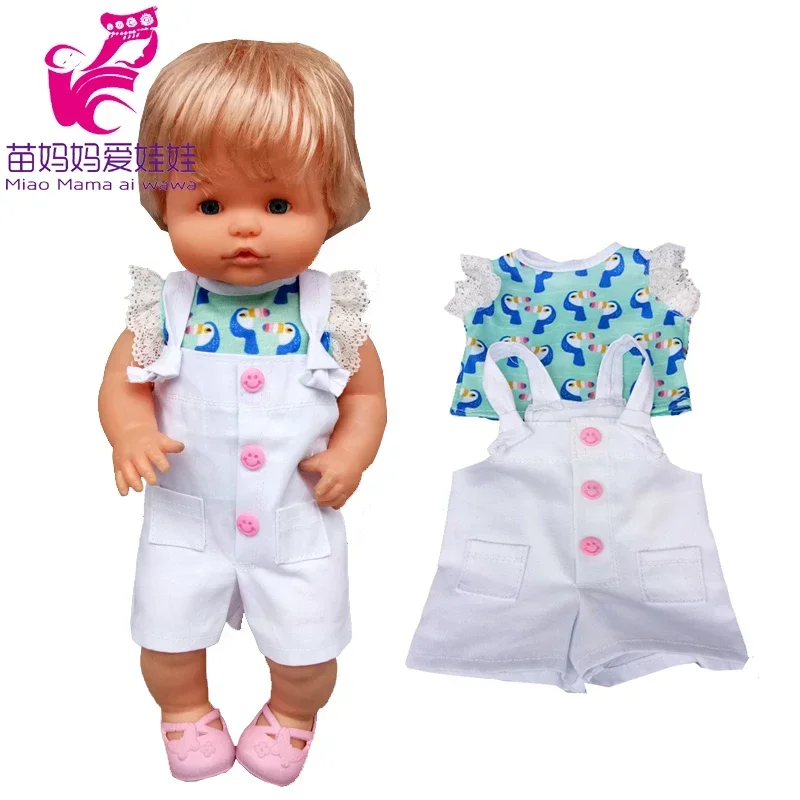 40cm Baby Doll Bathrobe for 38cm Nenuco Ropa Y Su Hermanita Toy Doll Bathing Clothes