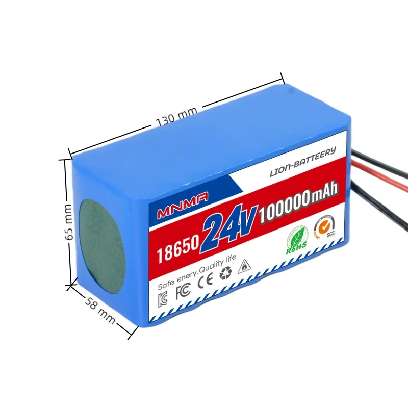 7s3p 24 فولت 100 أمبير جديد كرسي متحرك كهربائي بطارية ليثيوم بطارية الهاتف المحمول BMS حماية 18650 بطارية ليثيوم 29.4 فولت 350 واط + شاحن #2