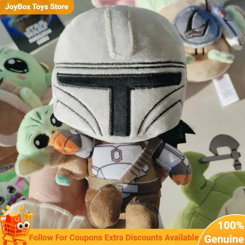 Authentic Hot Toys Star Wars The Mandalorian Baby Yoda Grogu Soft Textured Mini Figure Blind Box Bag Charm Keychain Collectible