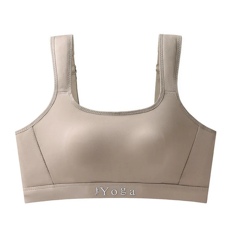 

KUCLUT Adjustable shockproof gathered plus size running yoga fitness sports bra cutout lifting beauty back sports bra women