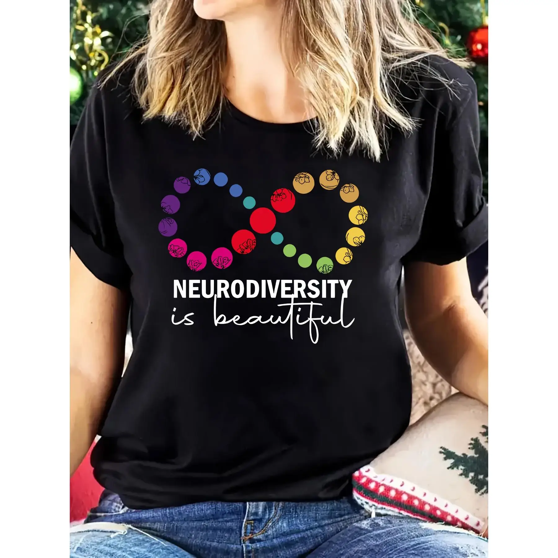 

Hot Sale Same Style Summer Short Sleeve T-shirt Ladies Print Fashion