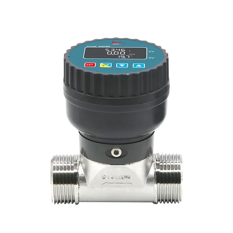 

Digital Display Flowmeter Sewage Pipe Large Diameter Water Flow Stainless Steel Valve Body Acid and Alkali Resistant 485 Data