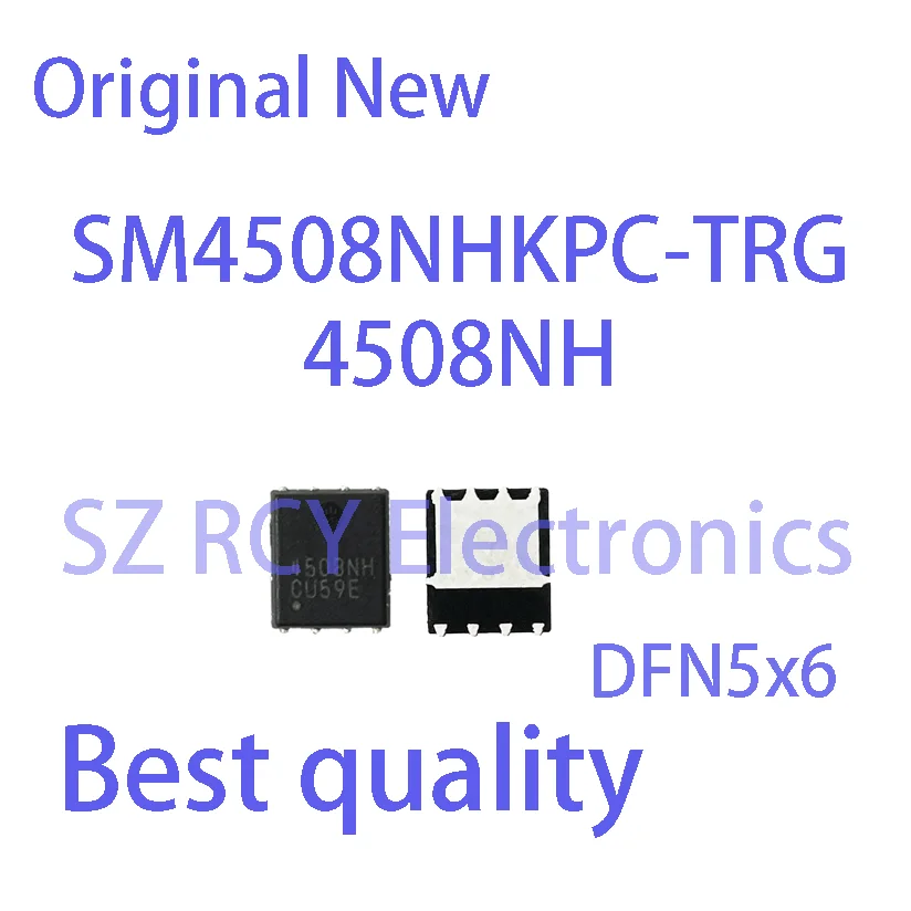 (5 PCS)NEW SM4508NHKPC-TRG SM4508NHKP SM4508NH 4508NH DFN5x6 MOSFET IC Chip electronic