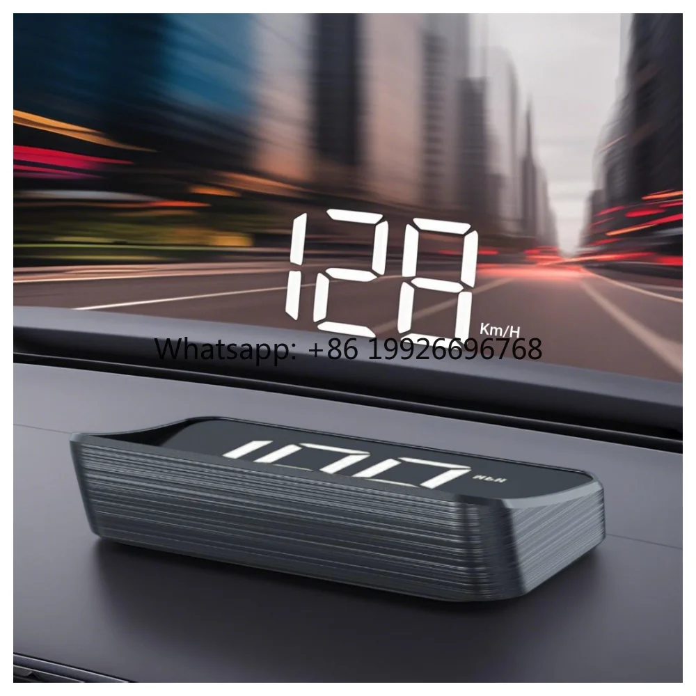 

ZiiQii Head up Displays for Car HUD M2 White Windshield Display Speedometer Suitable for All Car Models