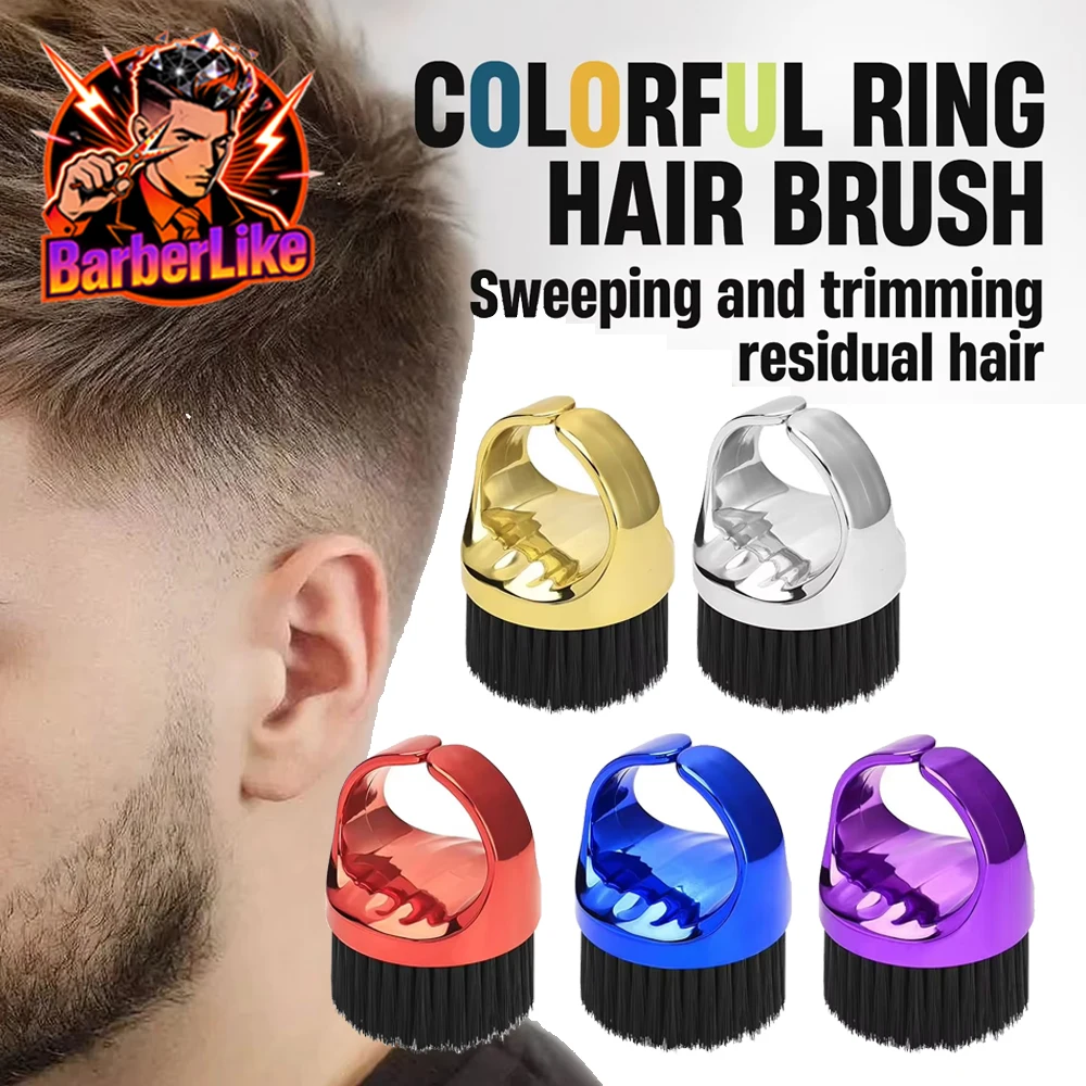 Mini Soft Fingertip Cleaning Brush Skin-Friendly Hair Care Accessory for Real Hair Wigs Special Tool for Hair Salons