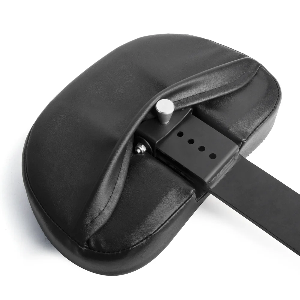 Adjustable Plug In Driver Backrest Rider Backrest Kit Compatible For Harley Touring Road King Street Glide Electra Glide 2009-20 image 6