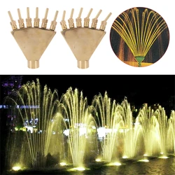 Adjustable Phoenix Tail-Shaped Fountain Nozzle 1