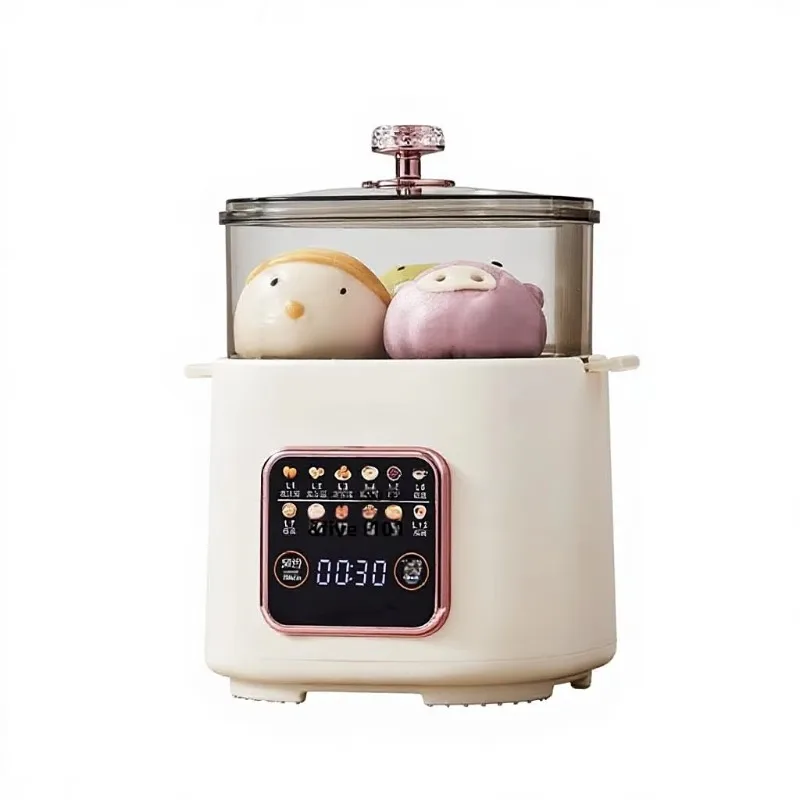 

Multi-Functional Electric Egg Cooker & Steamer with Touch Control 400W-Breakfast Maker Cooking Pot Hot Pot Onsen Egg Boiler