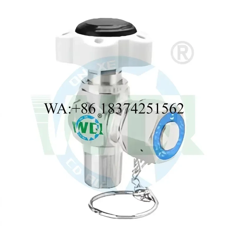 Wmwmnu for Specialty Manual Gas Valve CGA DISS724 for Carbon Monoxide Hydrogen Cylinder 3/4 NGT Port Size 3-Year
