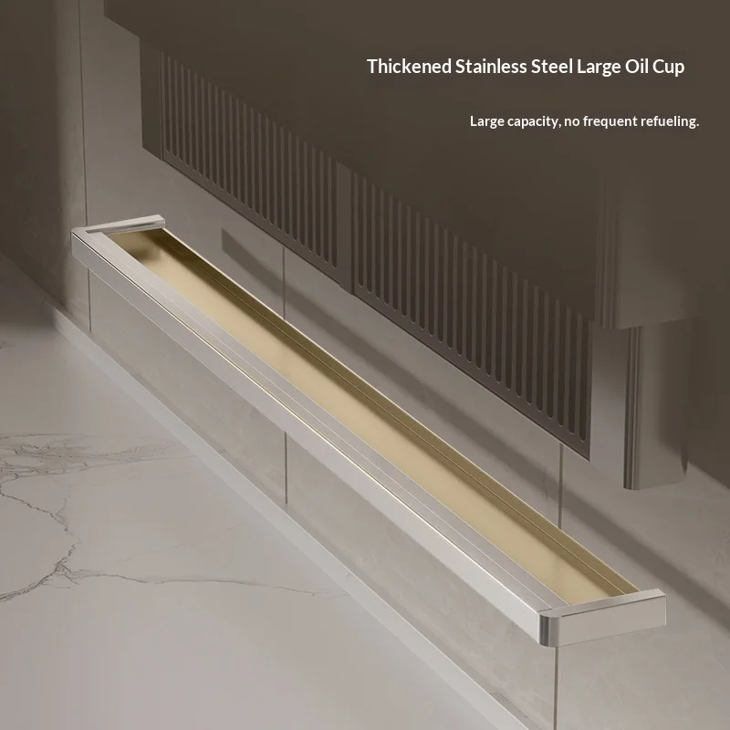 M8 120MM Widened Hidden Automatic Lifting Range Hood with Large Suction for Kitchen Household Use