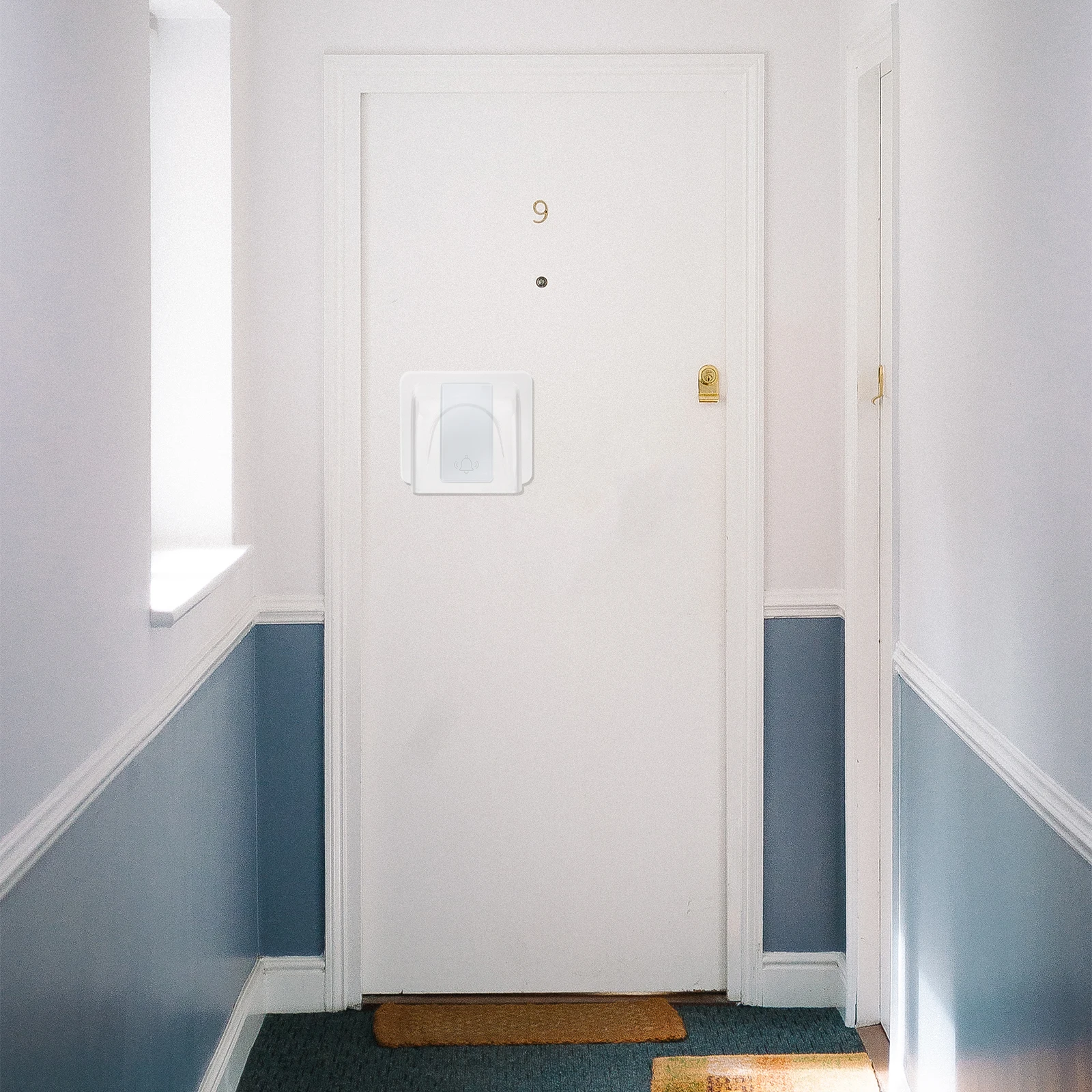 

Doorbell Rain Cover Waterproof Acrylic Protector for Control Machine Attendance Fingerprint Device