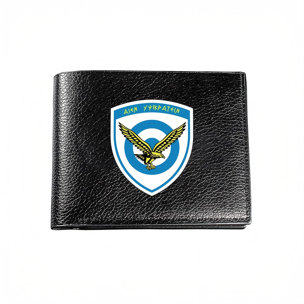 Air Force Eagle Shield Design Men's Wallet Card Holder Casual Business Fashion Print Style