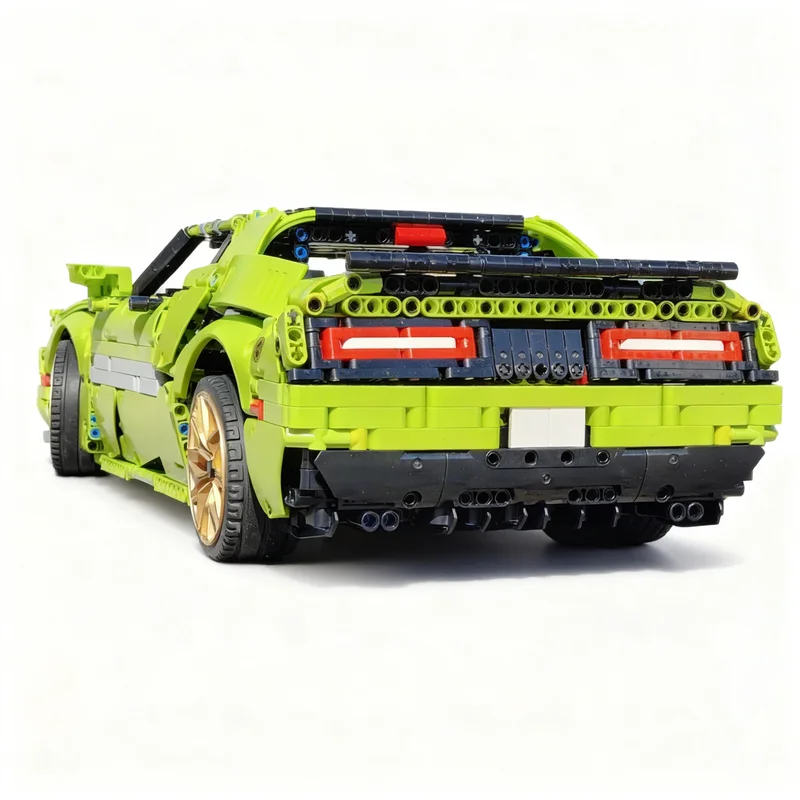 3212pcs MOC Dodge Challenger Model B Technical Expert Builder Model Building Blocks Architecture Brick Kids Christmas Gift Toys