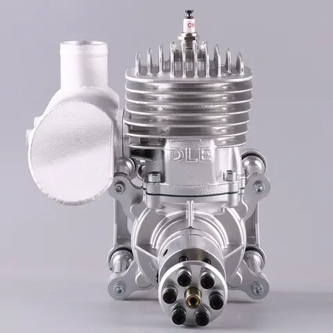 DLE 85CC Two-Stroke Engine Side Exhaust Single Cylinder Air-Cooled for Fixed Wing FPV Aircraft