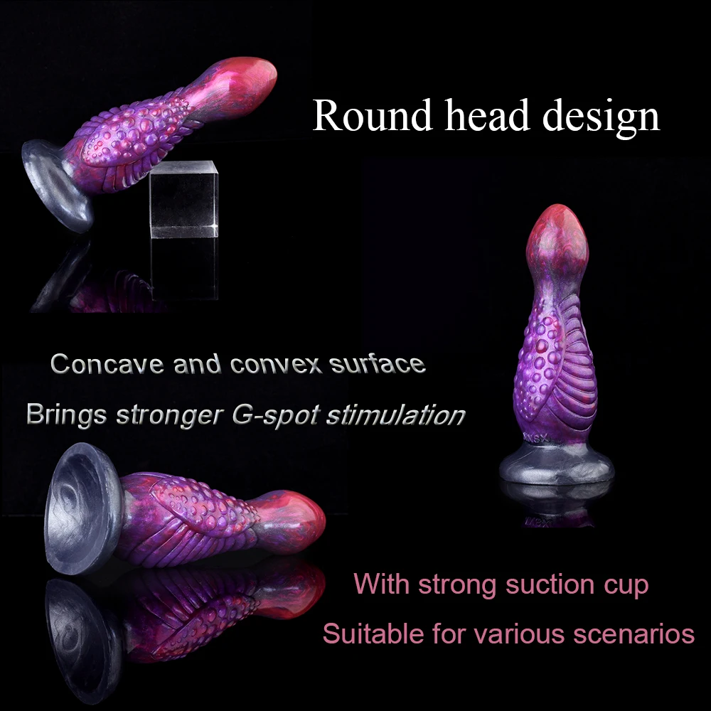 Sussexy vibrador de silicone com otário butt plug masculino massageador de próstata cabeça redonda design ânus dilatador brinquedos sexuais anais para mulheres casal