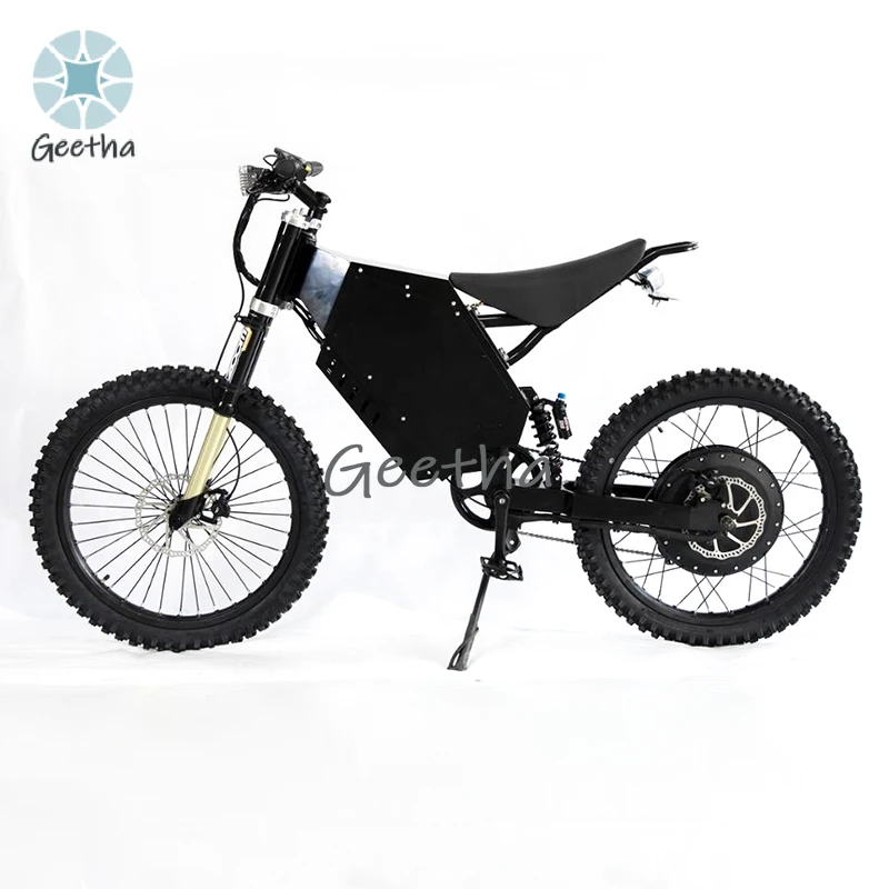 5000w Stealth Bomber Electric Motorcycle 72v Electric Off Road Bike Top Speed 80 Km/h Dirt Ebike For Adults