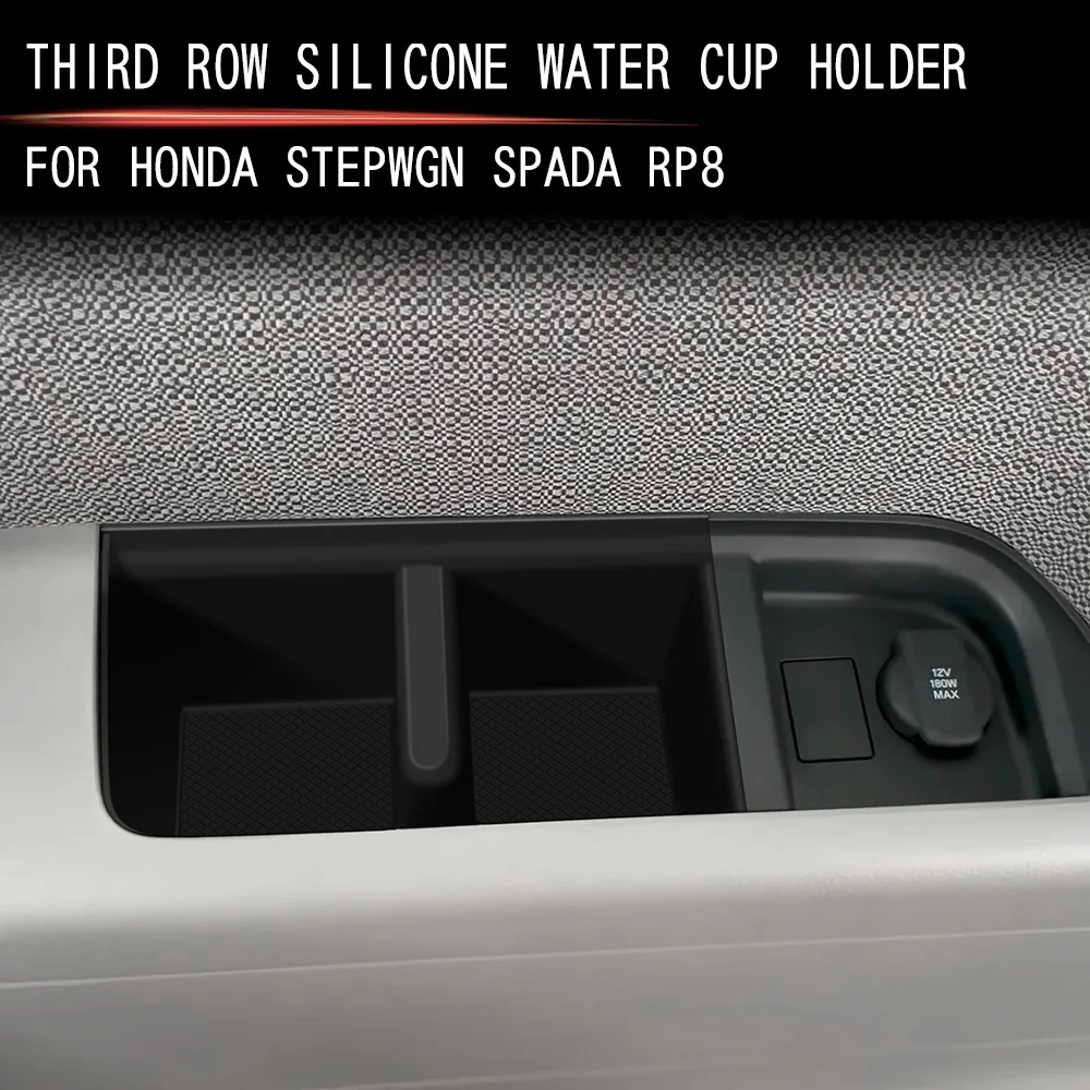 

For Honda Stepwgn Spada RP8 2022 2023 Front Middle Car Storage Box Pad Holder Cover Protector Interior Accessories
